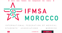 Desktop Screenshot of ifmsa-morocco.org
